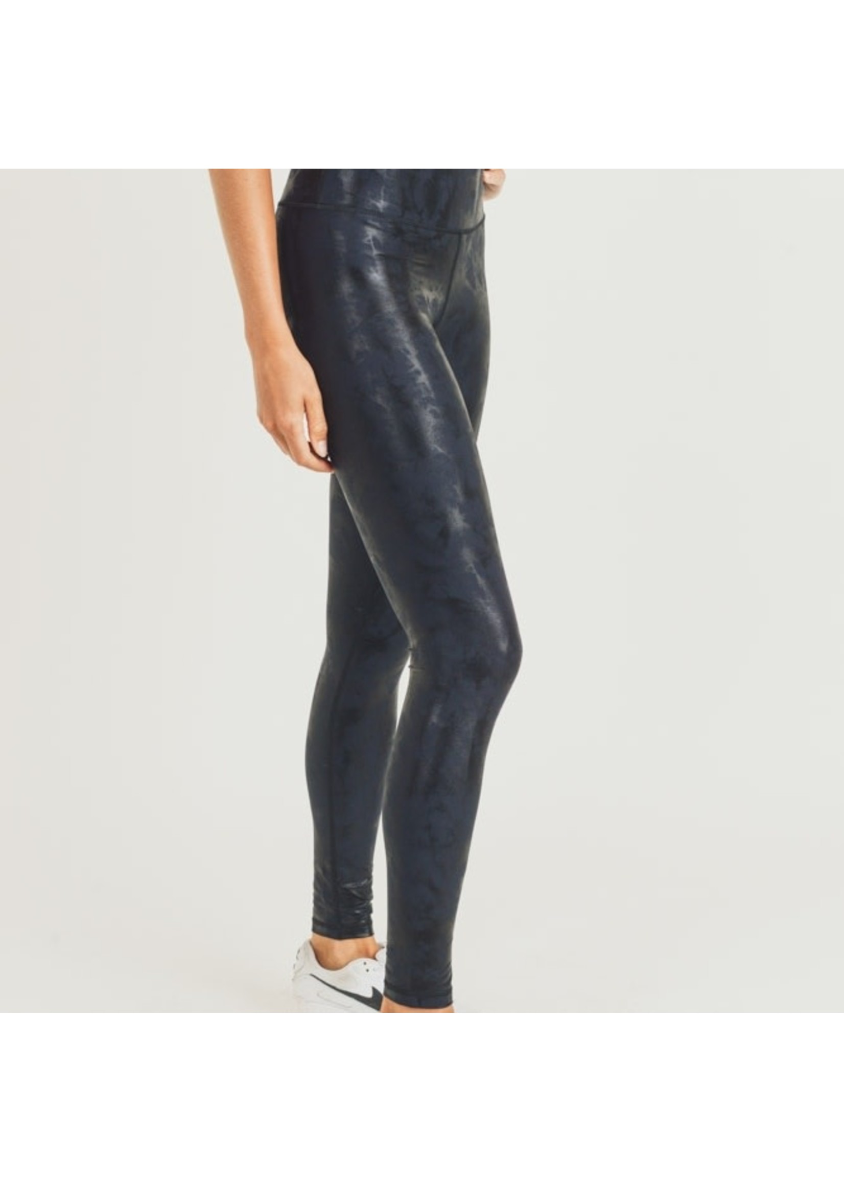 mono b foil leggings