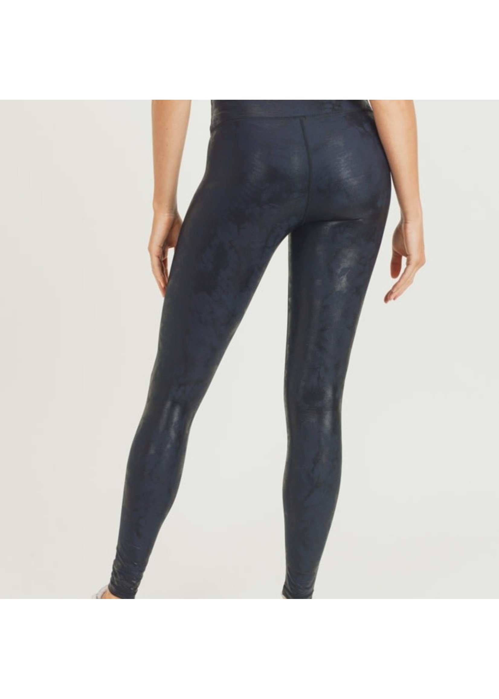 mono b foil leggings