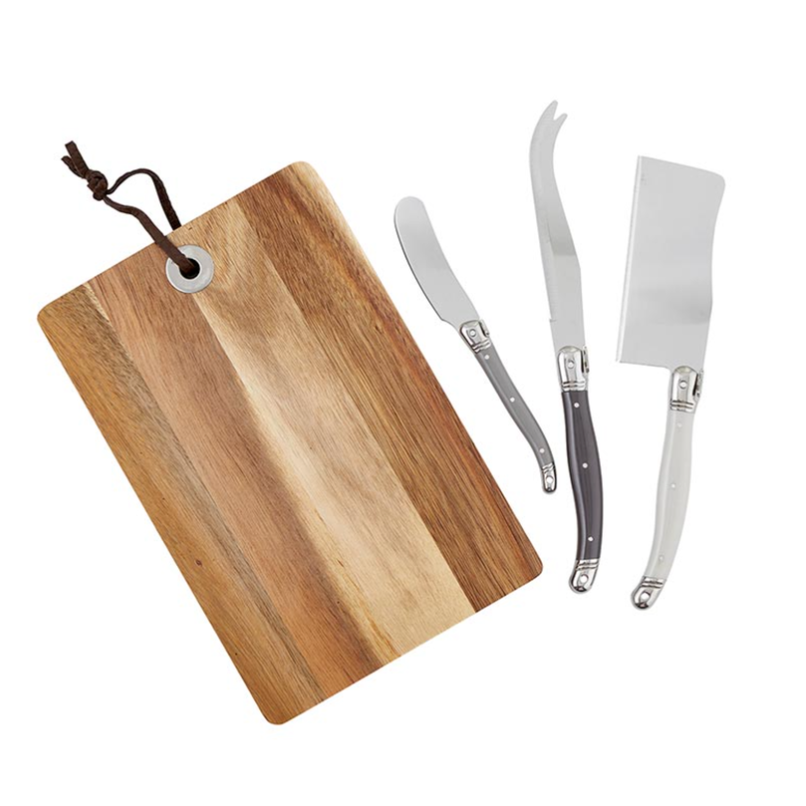 Santa Barbara Design Studio Cheese Board w/ Knives Box