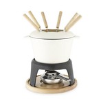 True Brands Cast Iron Fondue Set