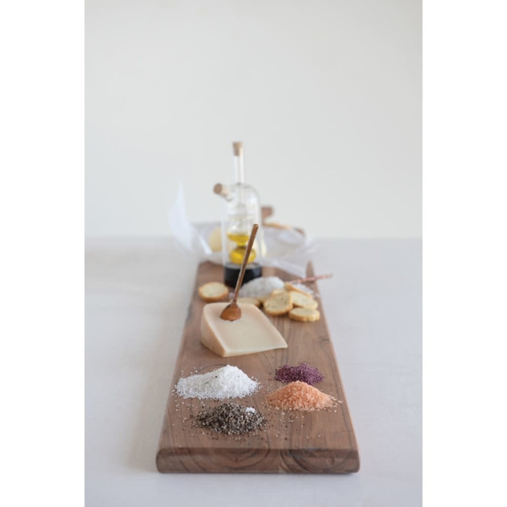 creative Co-op Acacia Wood Cheese Board
