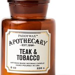 PaddyWax Apothecary Teak & Tobacco