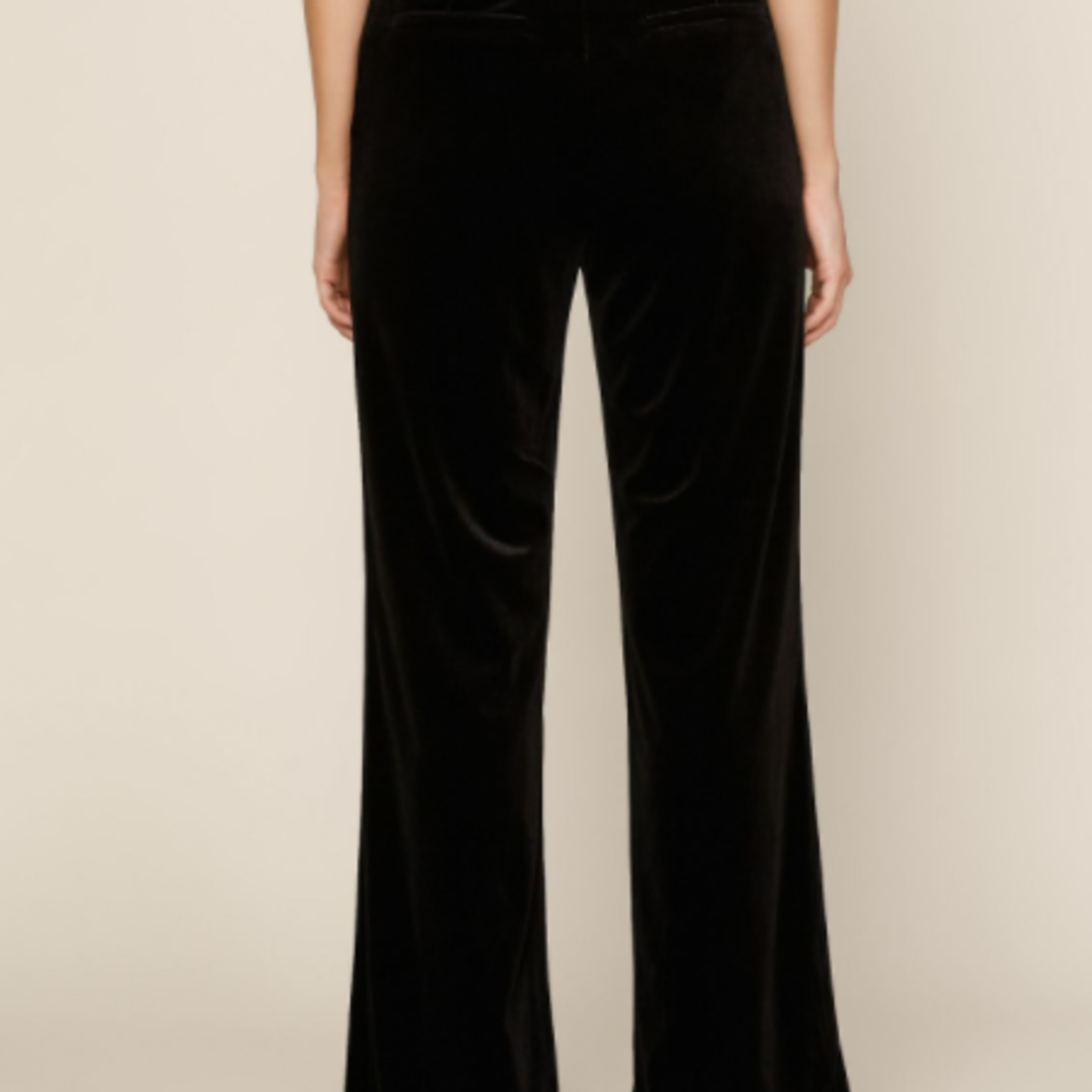 BLACK VELVET PANTS