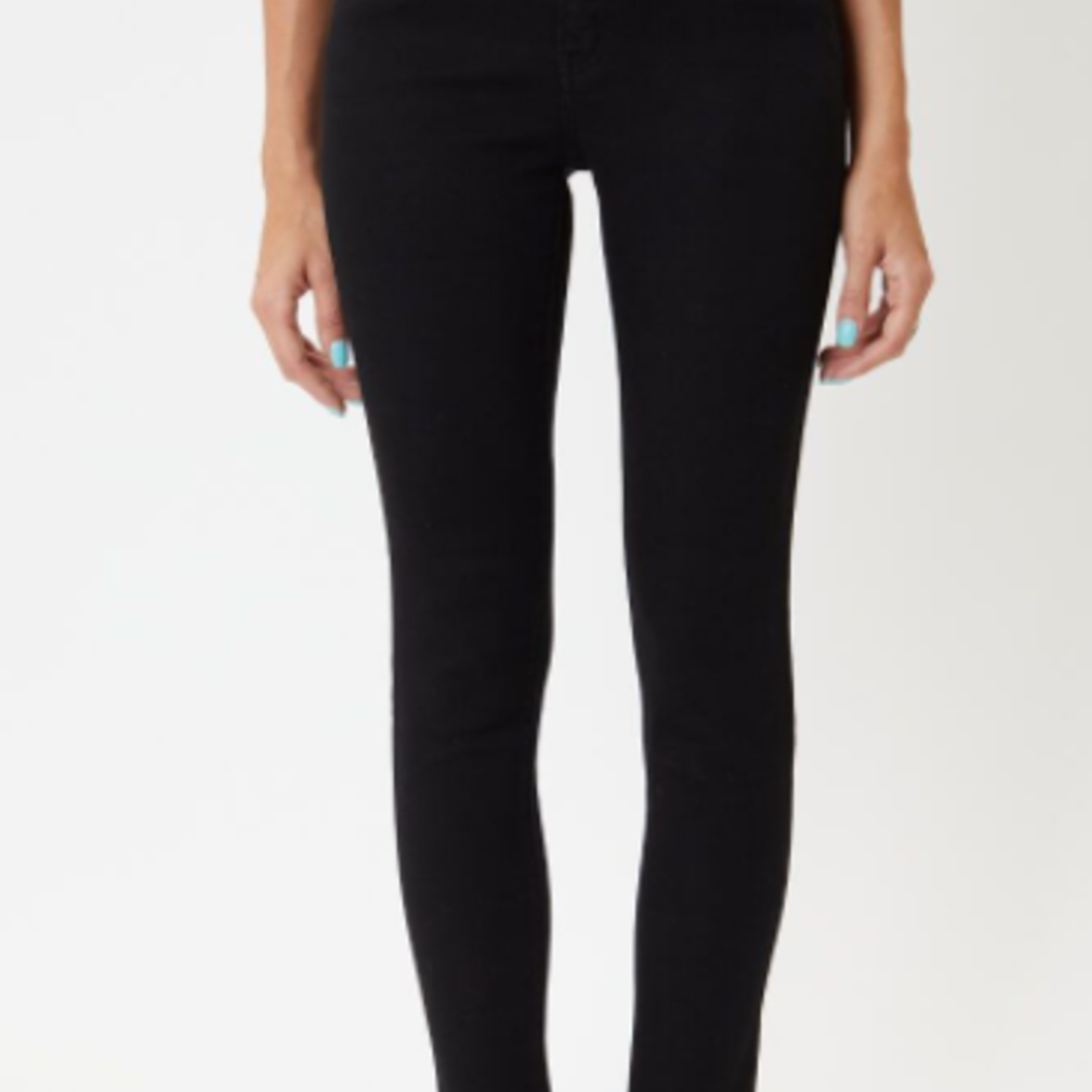 Kancan Black High Rise Ankle Skinny