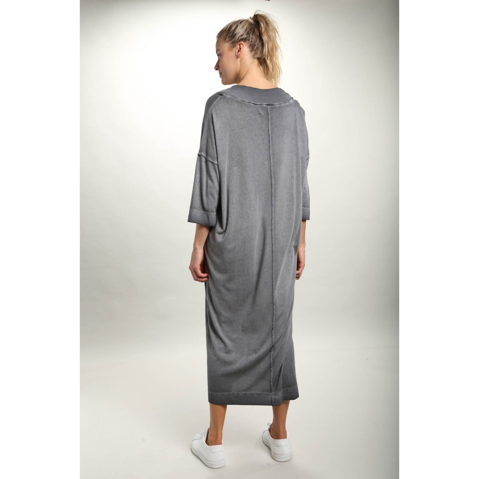 Mono B 3/4 Sleeve Lounge Dress w/Pockets