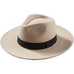 Hadley Wren Hilary Wool Panama Hat- Sand