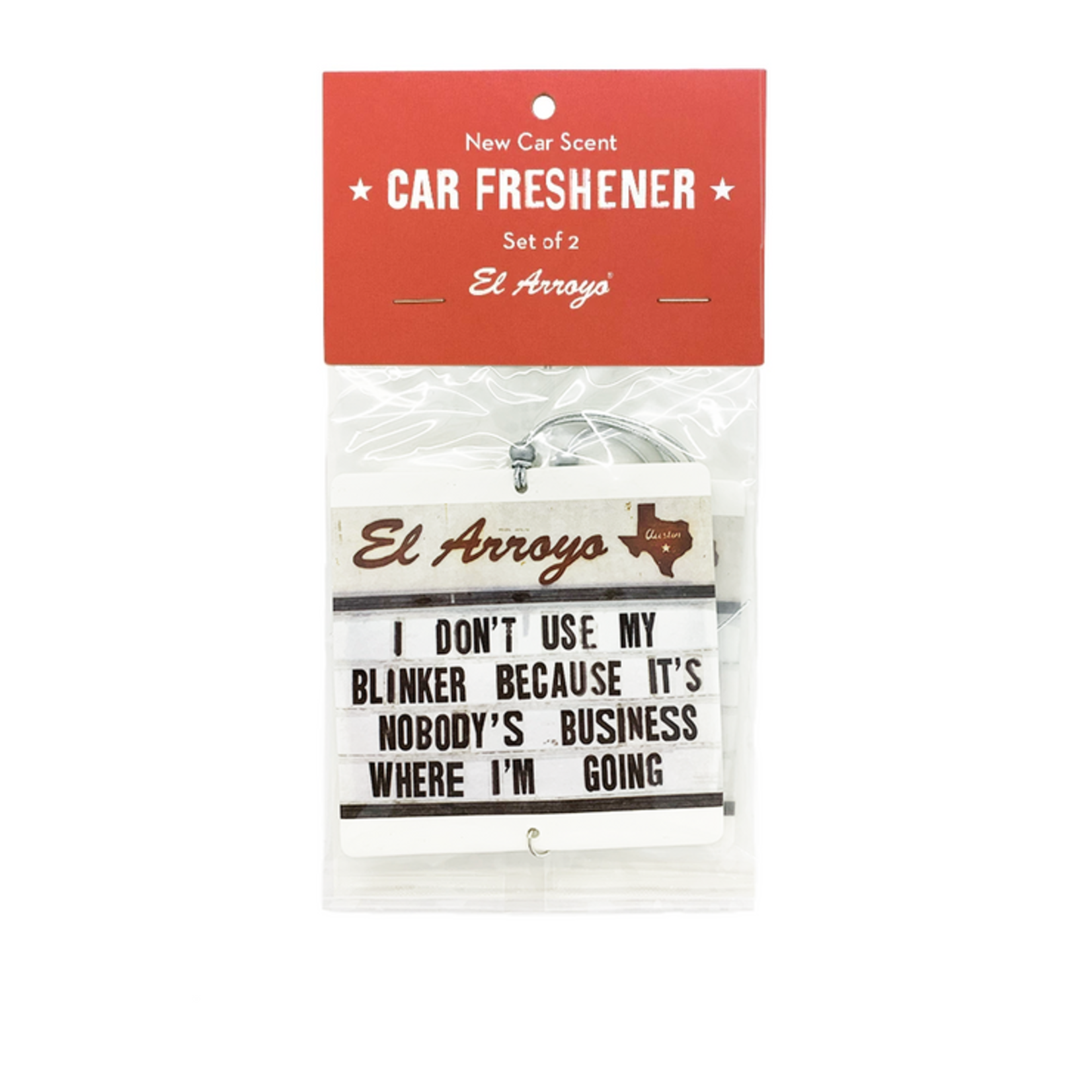 El Arroyo Car Air Freshener (Pack of 2)