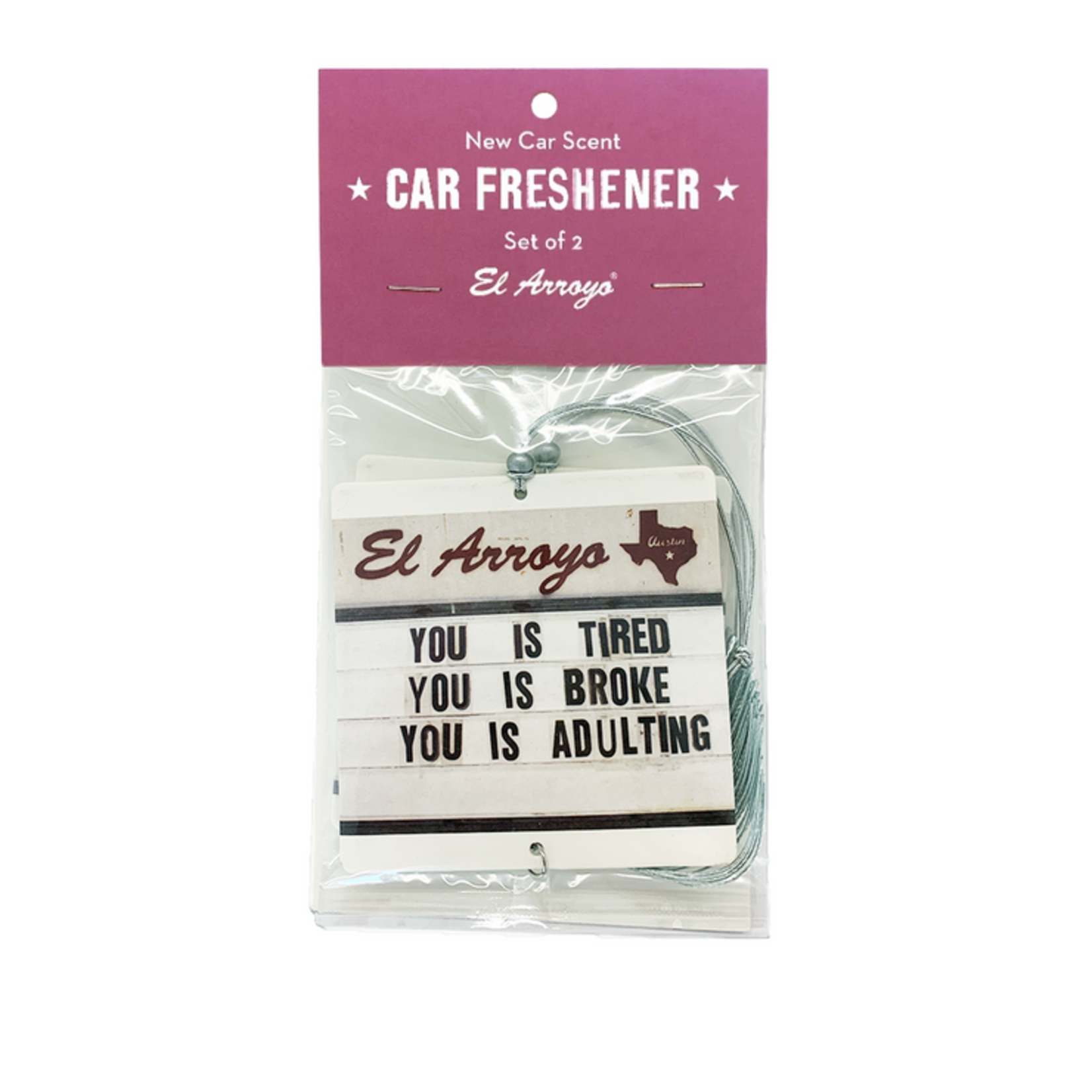 El Arroyo Car Air Freshener (Pack of 2)