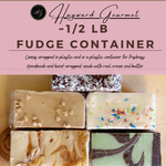 Hayward Gourmet 1/2 lb Fudge Containers