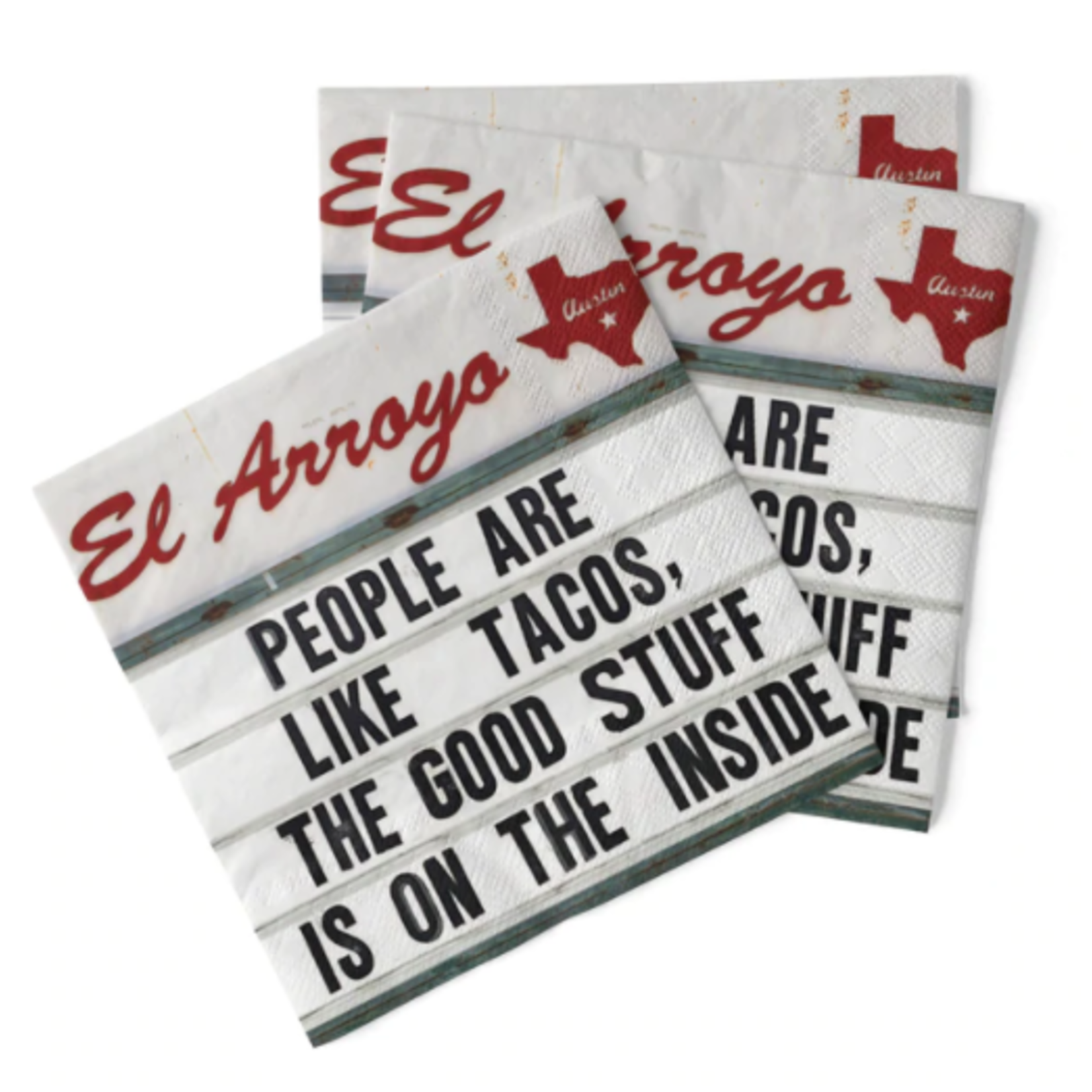 El Arroyo Cocktail Napkins (Pack of 20) - People Are Tacos