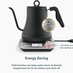 Ovalware Matte Black Electric Kettle