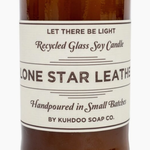 Kuhdoo Soap Lone Star Leather Candle 6.5oz