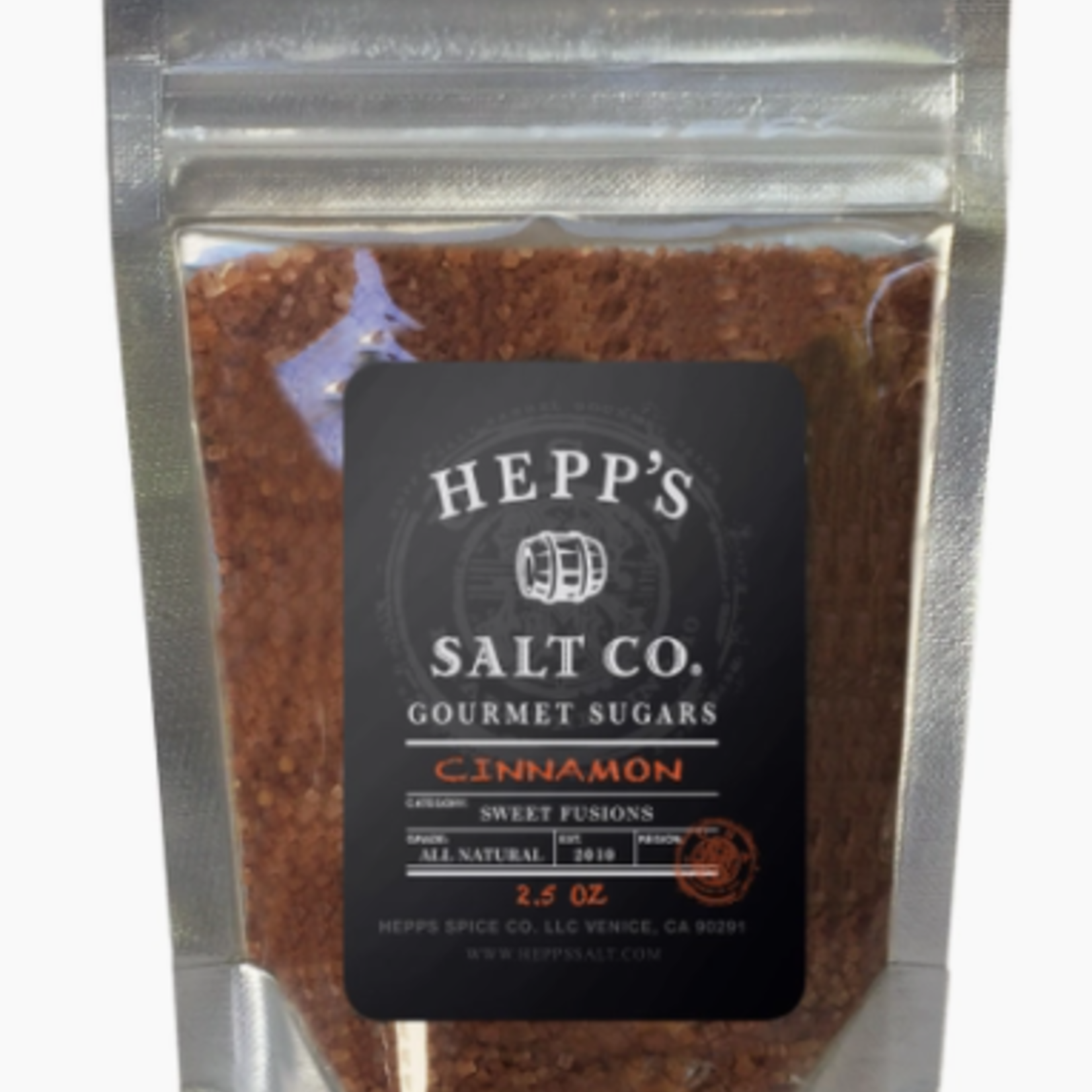 Hepp's Salt Co. Cinnamon Infused Cane Sugar