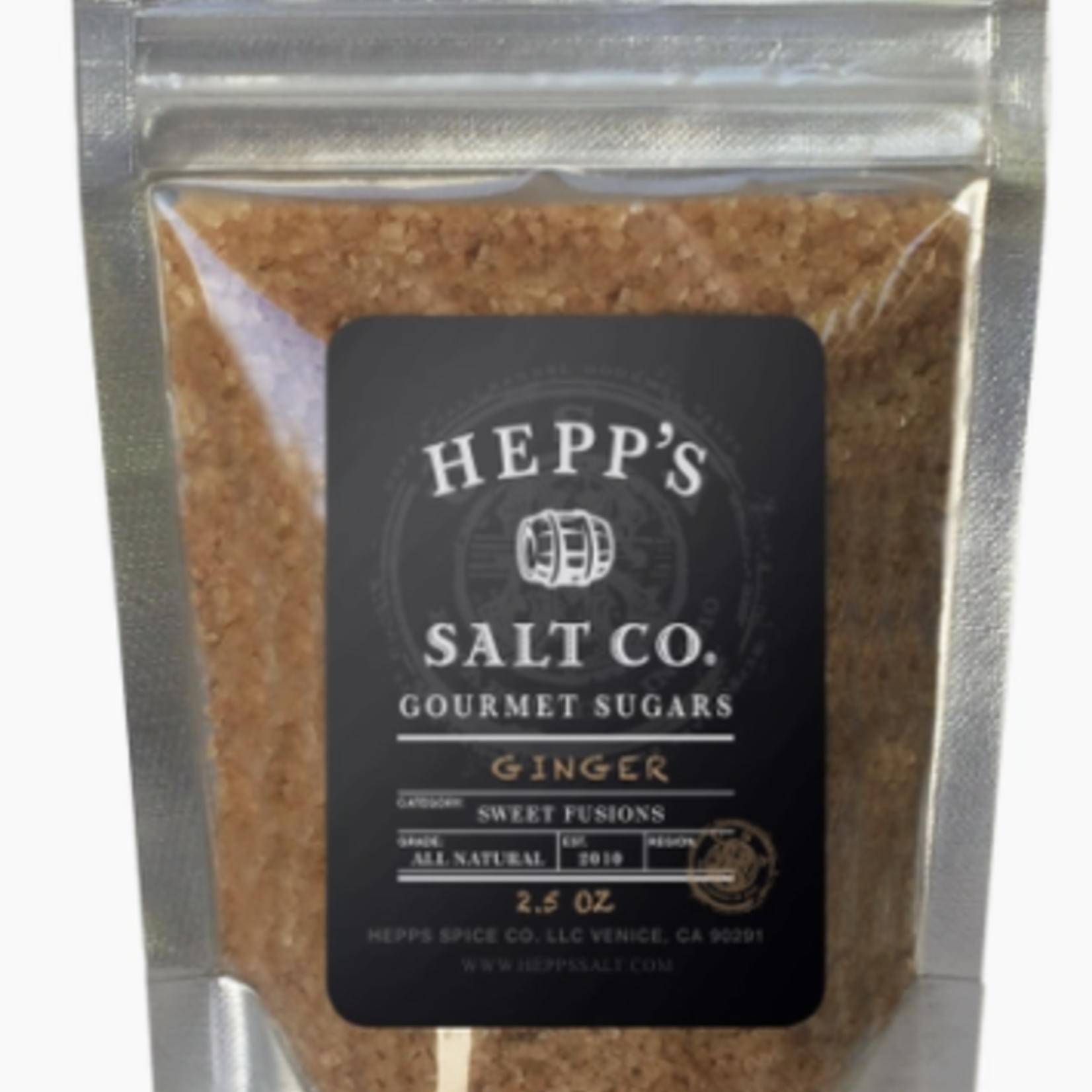 Hepp's Salt Co. Ginger Infused Cane Sugar