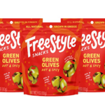 Freestyle Snacks Freestyle Snacks Green Olives Hot and Spicy