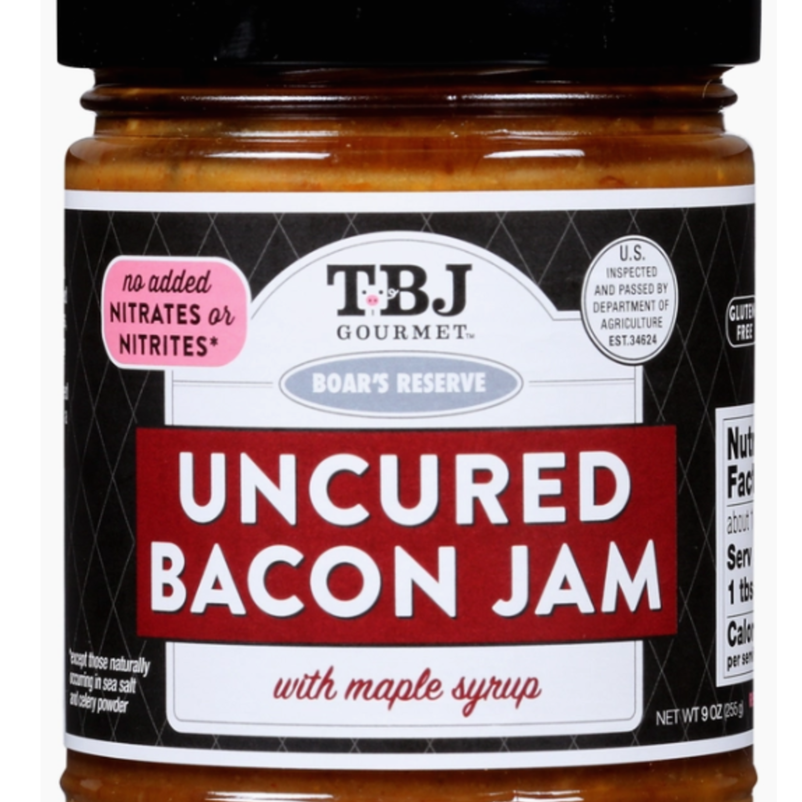 TBJ Gourmet Bacon Jam With Maple Syrup