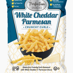 Perfection Snacks White Cheddar Parmesan Crunchy Curls 6oz