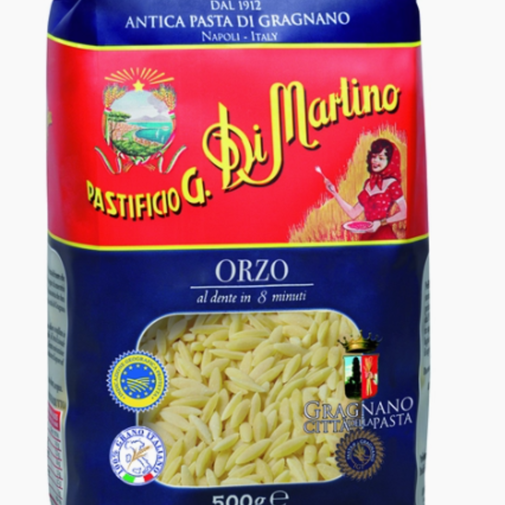 Zia Pia Imports Orzo Pasta by Pastificio Di Martino