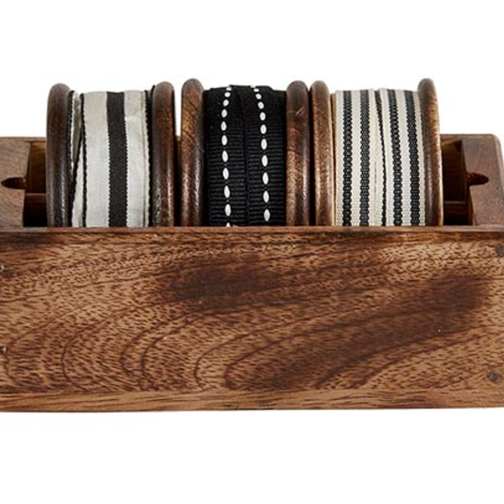 Santa Barbara Design Studio Black Stripe Ribbon Trio