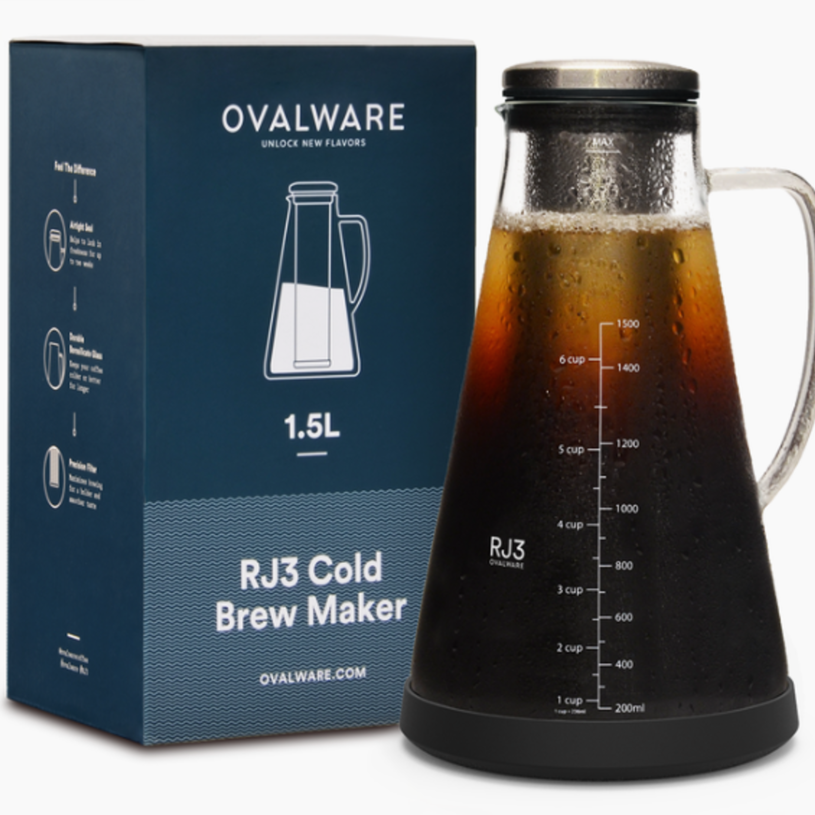 Ovalware Cold Brew Maker - 1.5 L