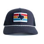 Tumbleweed Texstyles Texas Stripes Patch Trucker Hat
