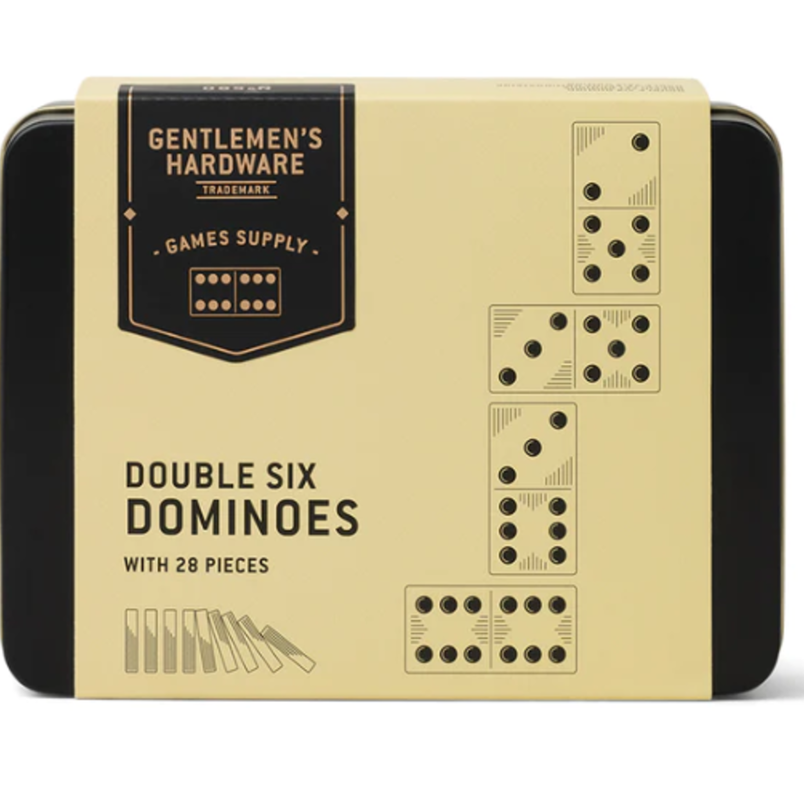 Gentlemen's Hardware Double Six Dominos