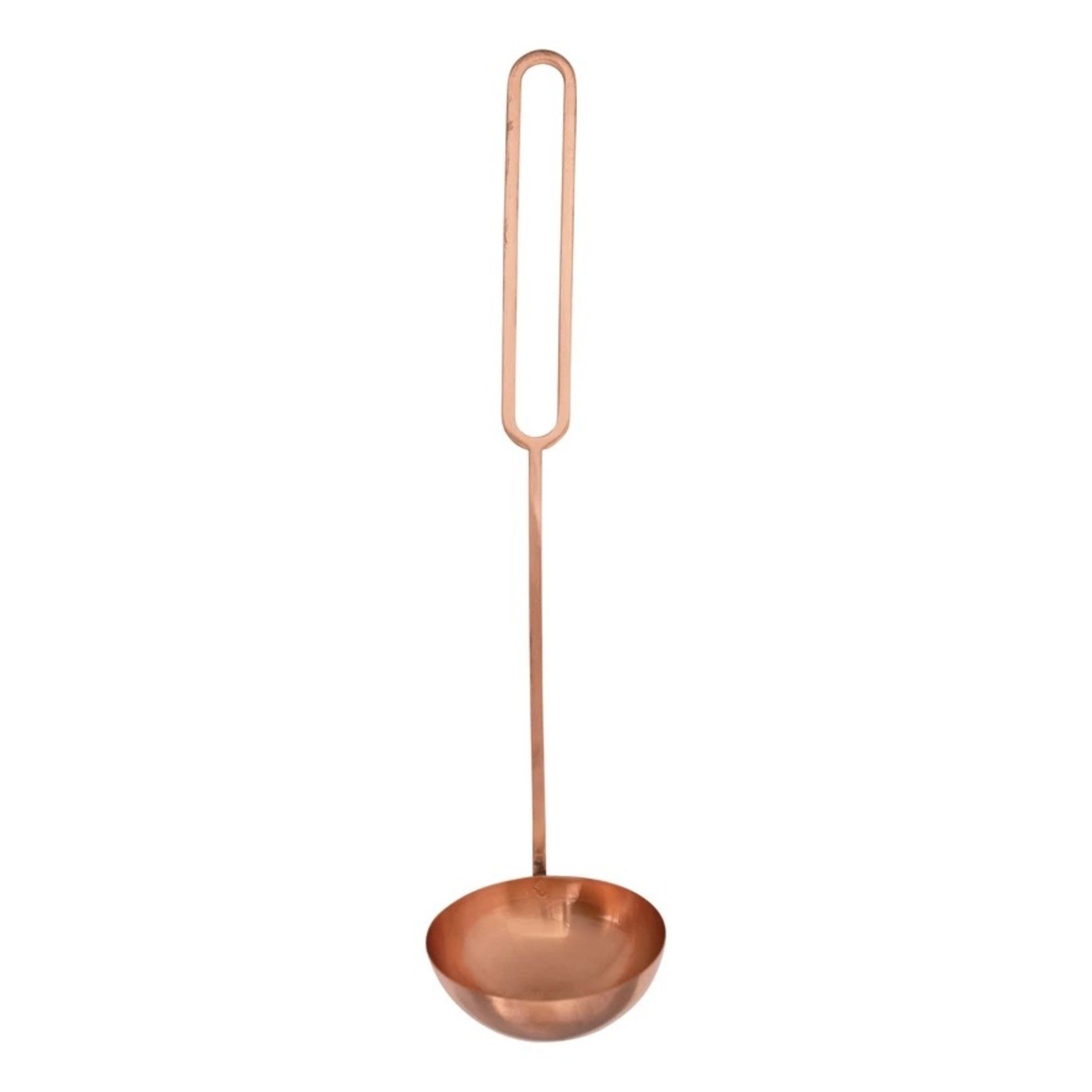 creative Co-op Stainless Steel Copper Ladle