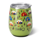 Swig Happy Camper Stemless Wine Cup (14oz) swig