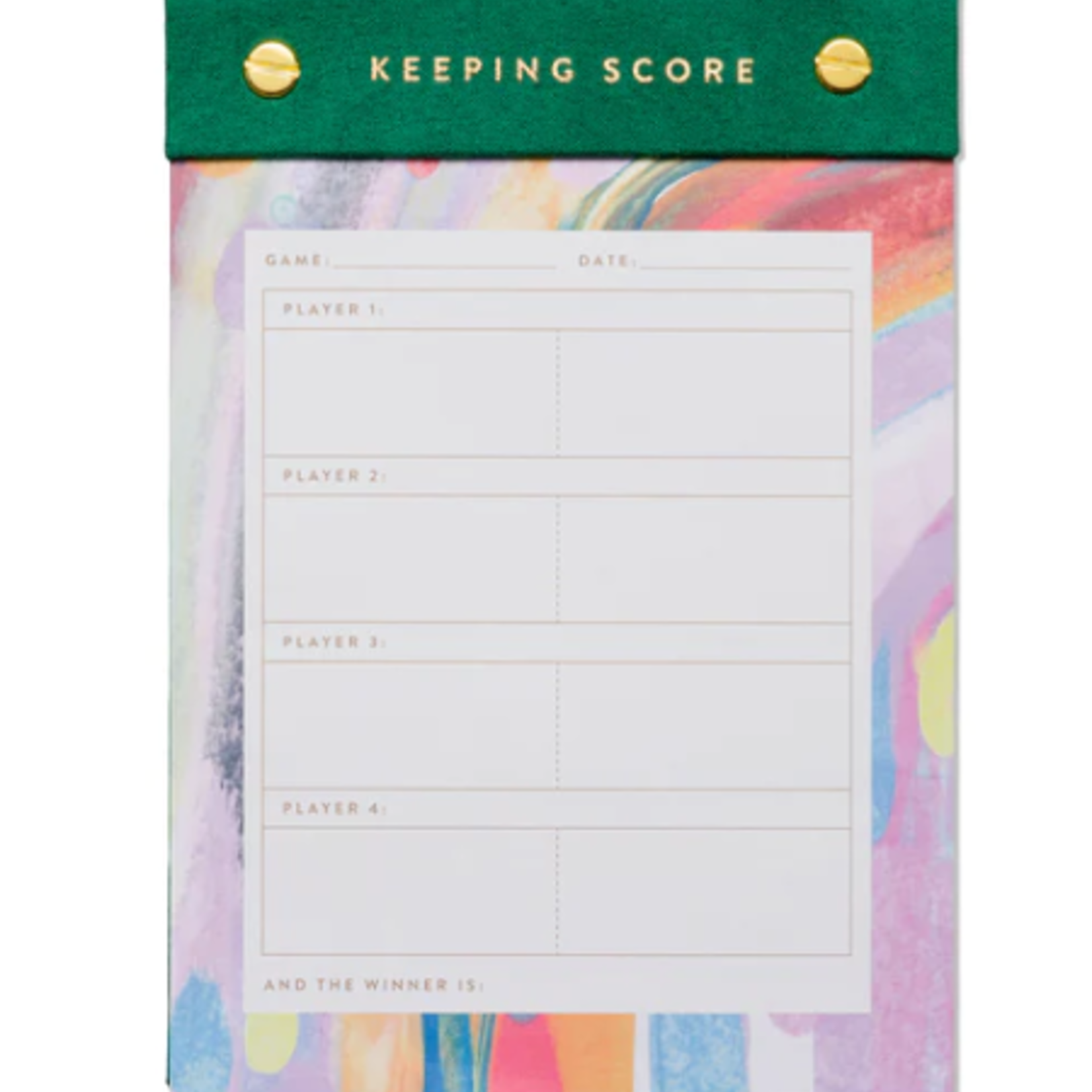 DesignWorks Ink Keeping Score-Game Score Post-Bound Pad