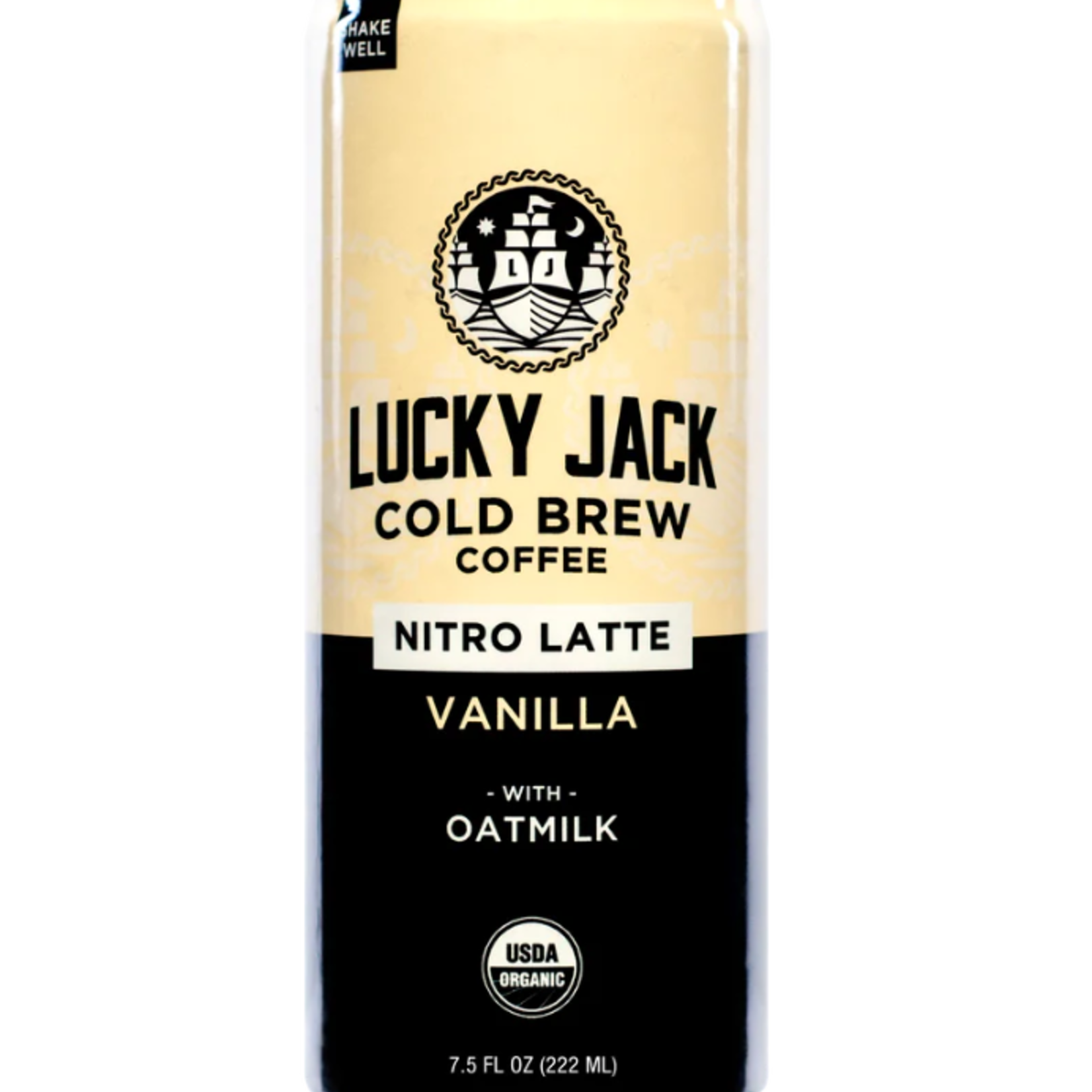 Lucky Jack Vanilla Nitro Oat Milk Latte