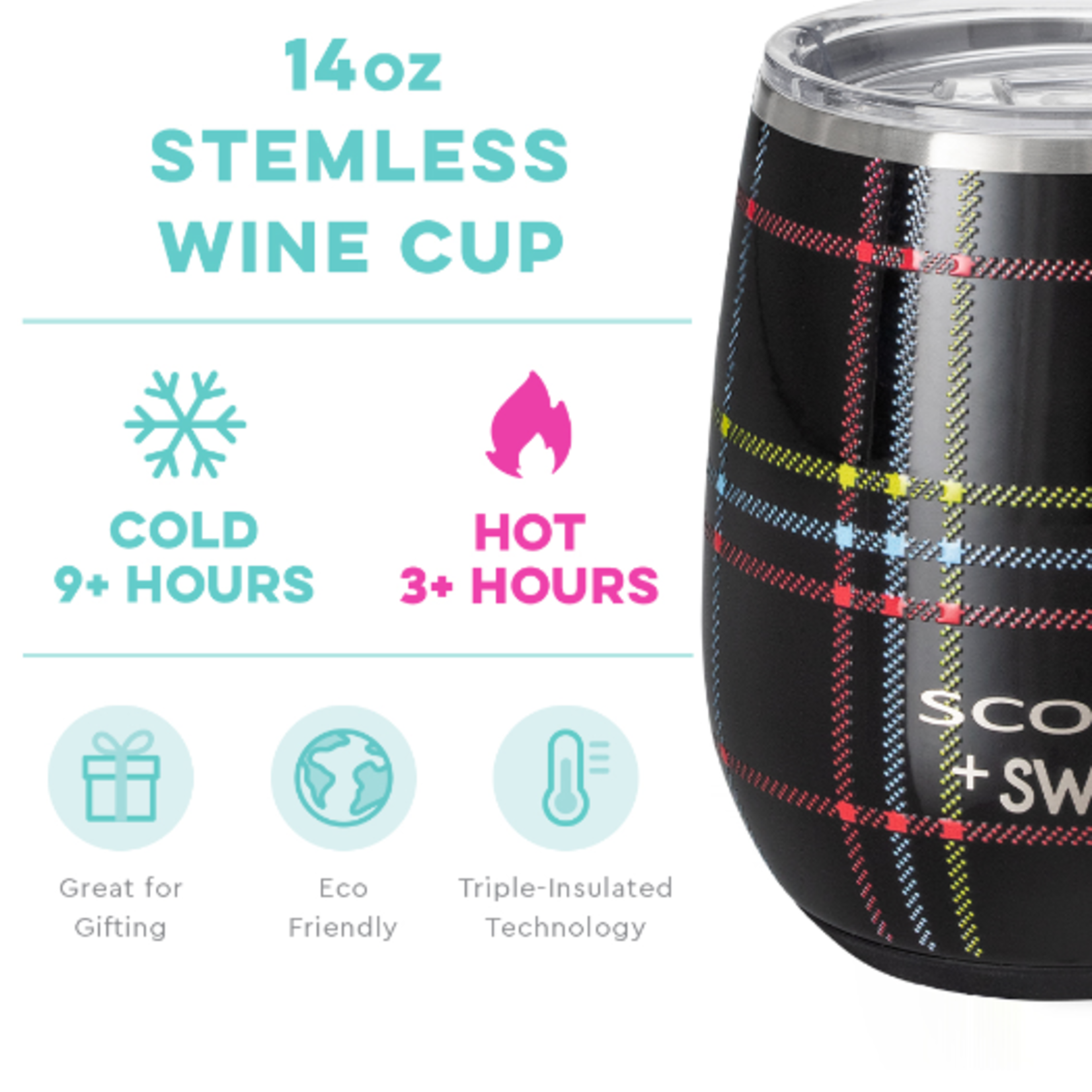 Swig SCOUT Scoutlander 140z Stemless Wine Cup