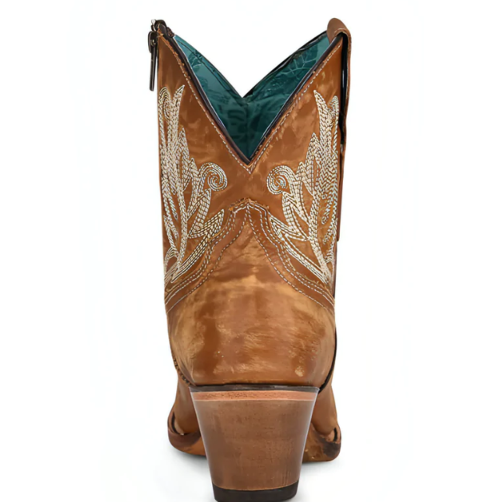 Corral Boot Company Golden Embroidery Ankle Boots