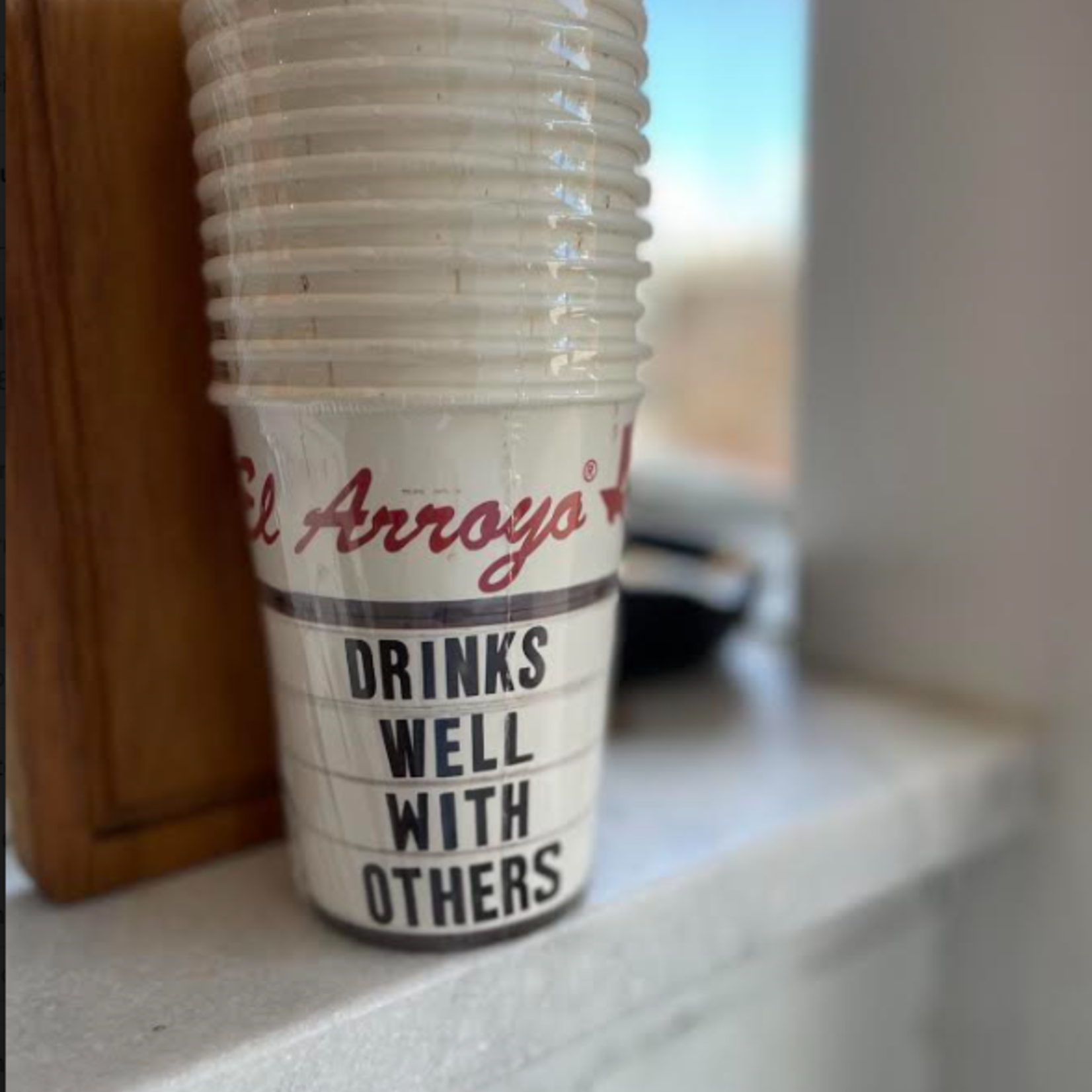 El Arroyo Dinks Well With Others Cups (Pack of 12)