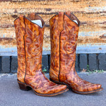 Corral Boot Company Tan Embroidery Boots