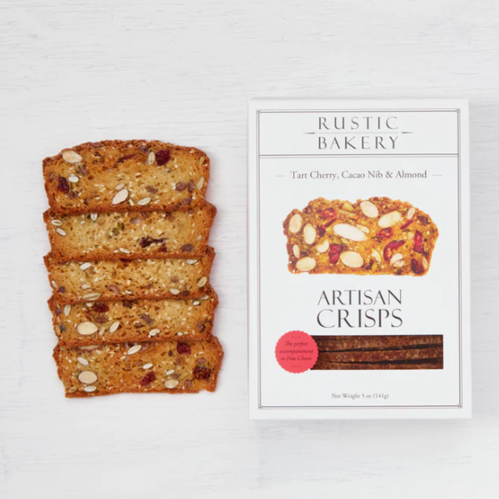 Rustic  Bakery Rustic Bakery Crisps - Tart Cherry, Cacao Nib & Almond 5 oz