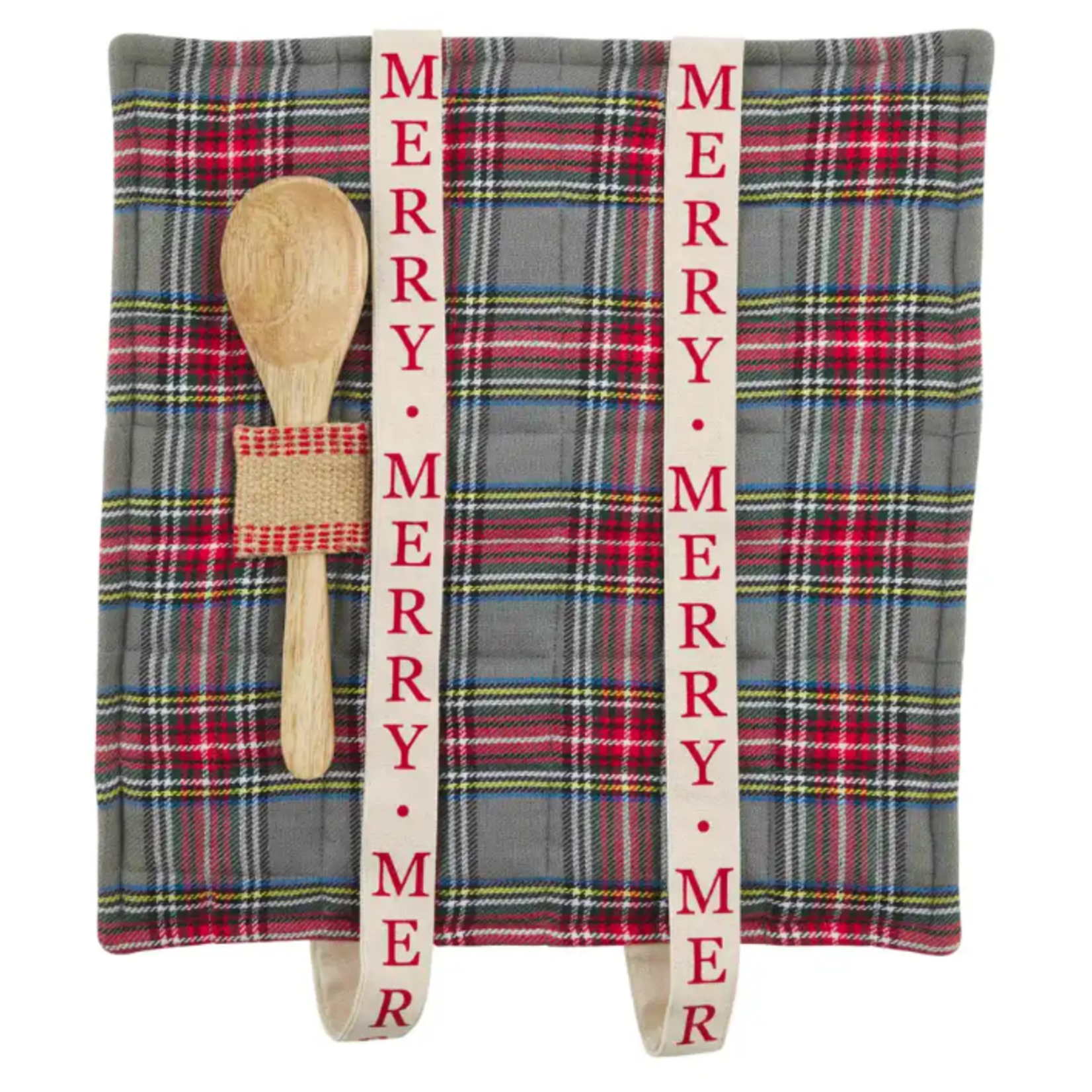 mud pie Tartan Baker Holder