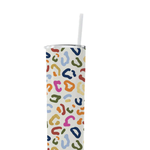 Mary Square Animal Lover | Stainless Skinny Tumbler