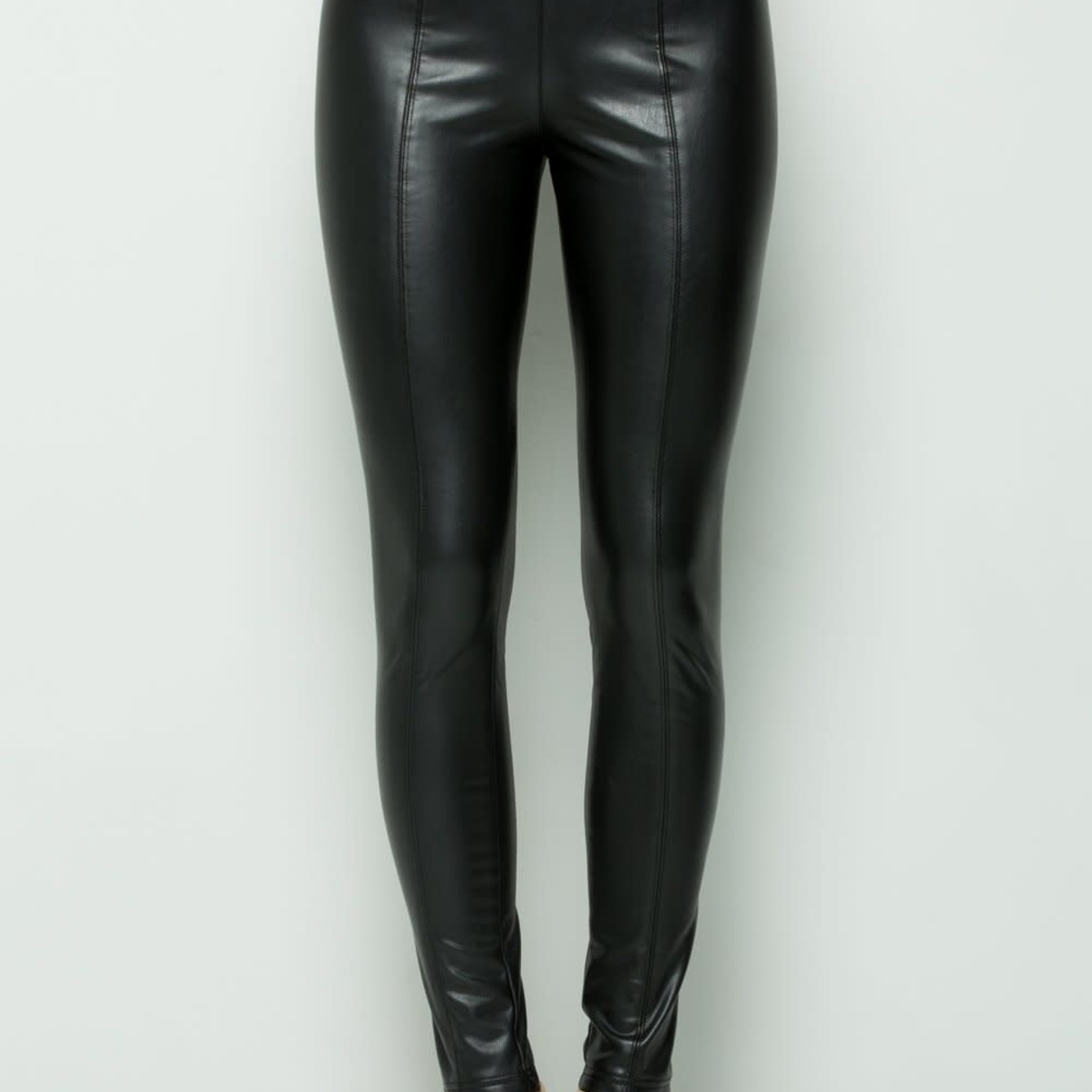 See & Be Seen Faux Leather Leggings
