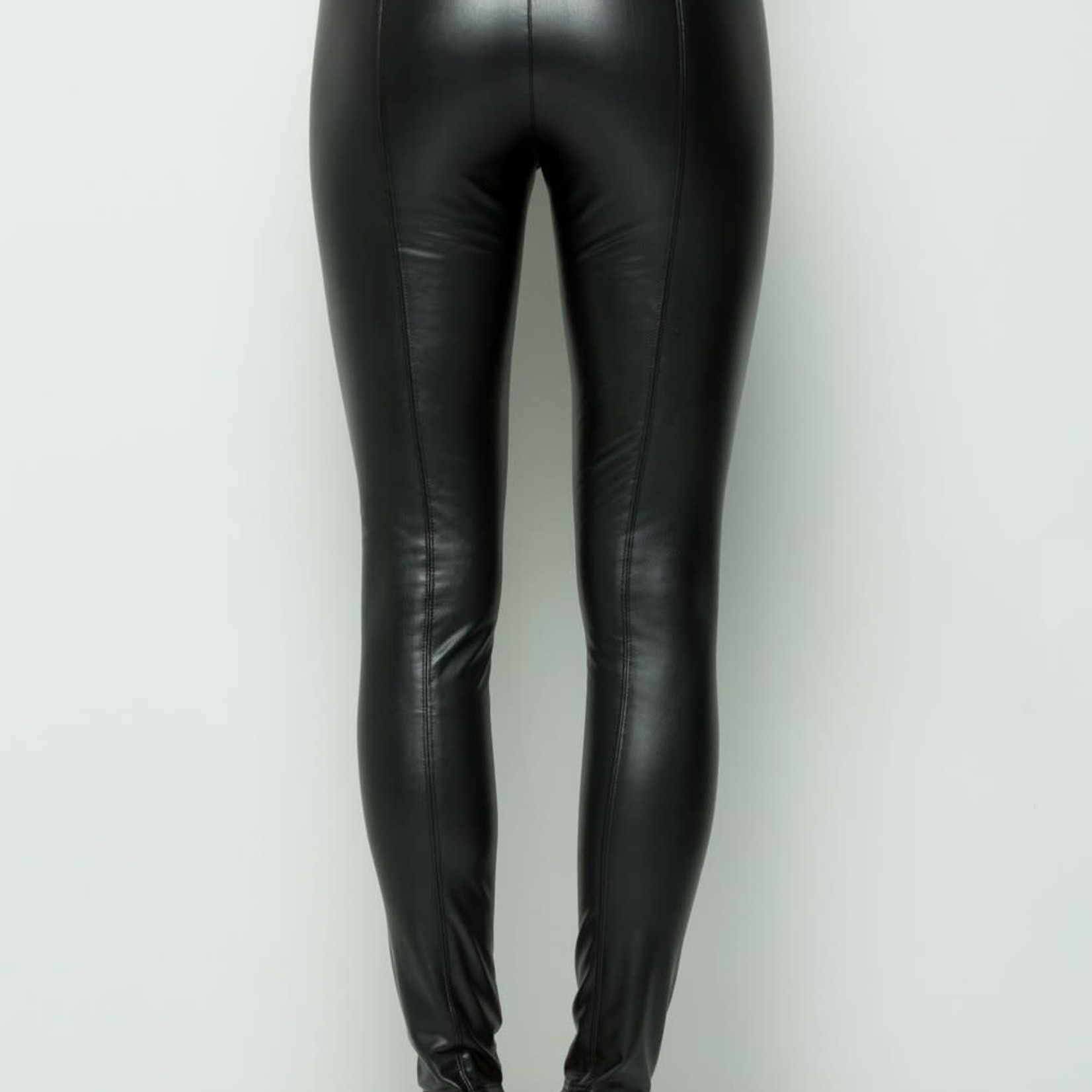 See & Be Seen Faux Leather Leggings