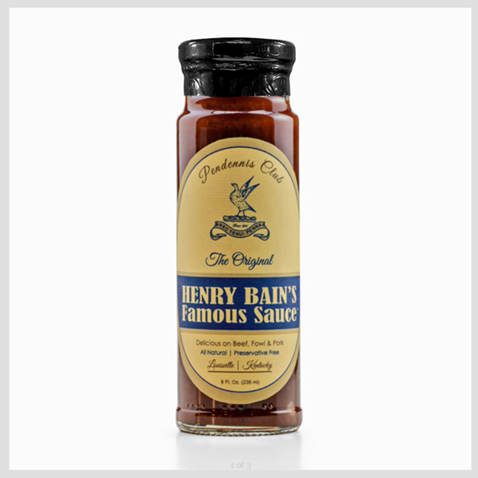 Bourbon Barrel Foods Henry Bain's 8 fl oz