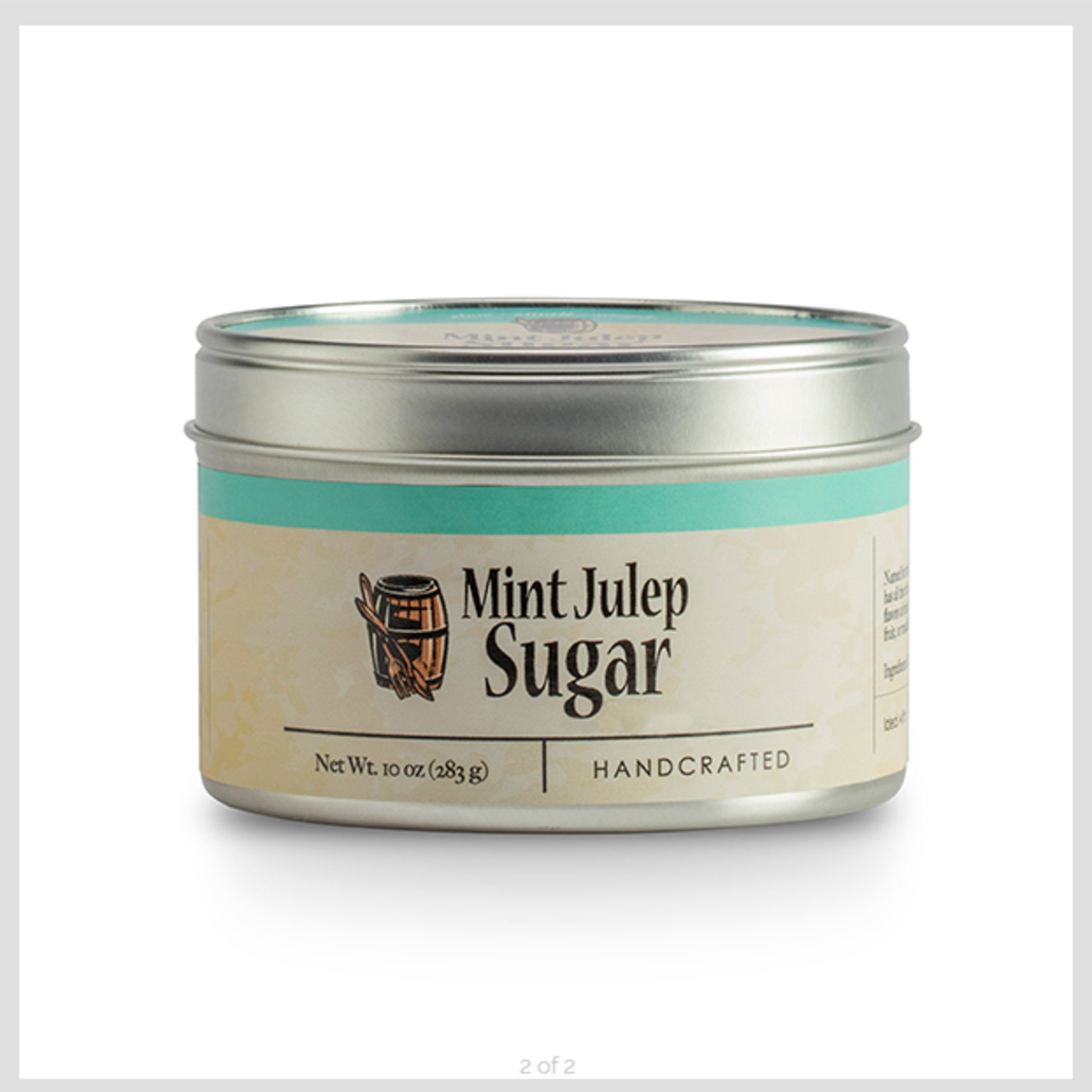 Bourbon Barrel Foods Mint Julep Sugar-Tin 10 oz