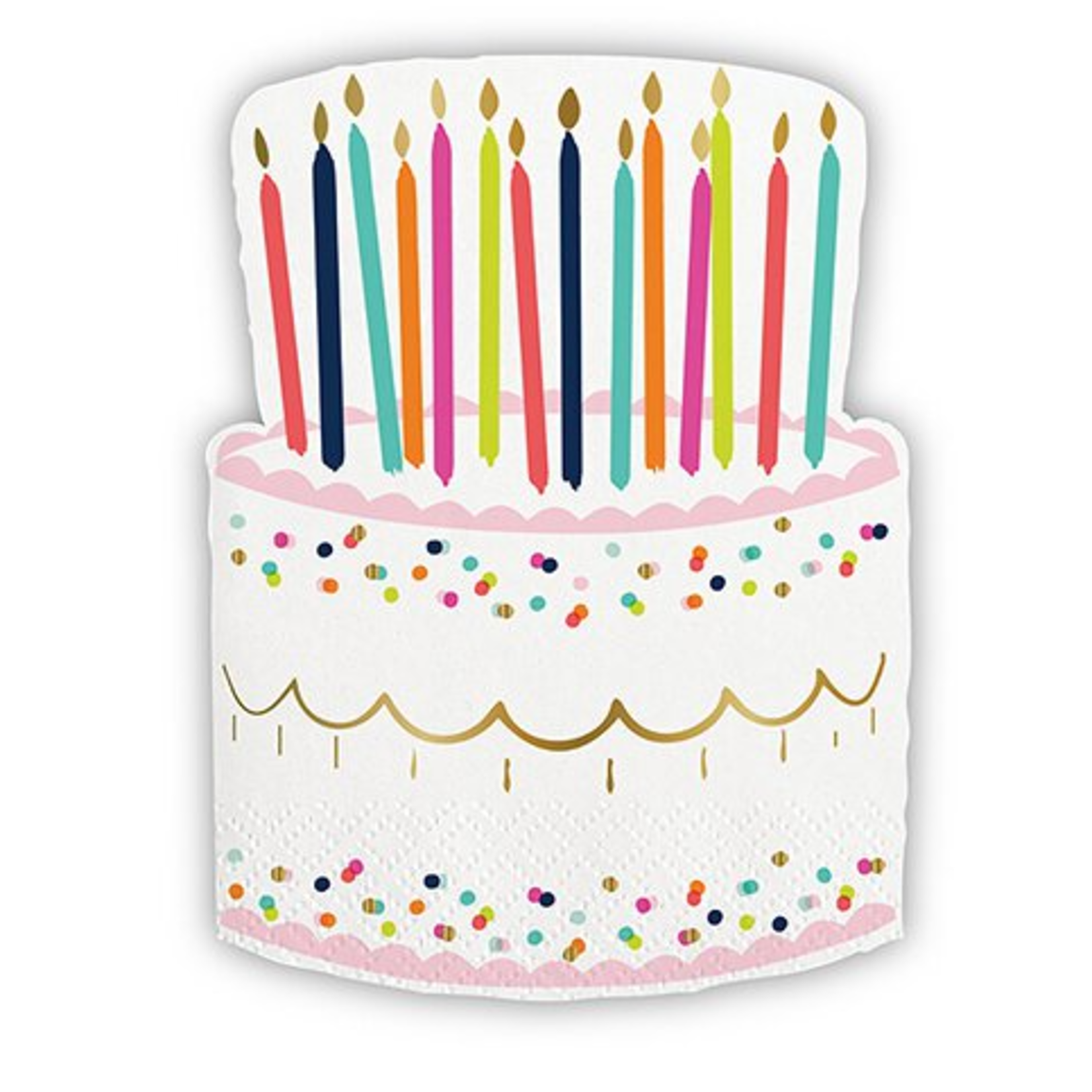 creative brands Birthday Cake Napkins - 20 count