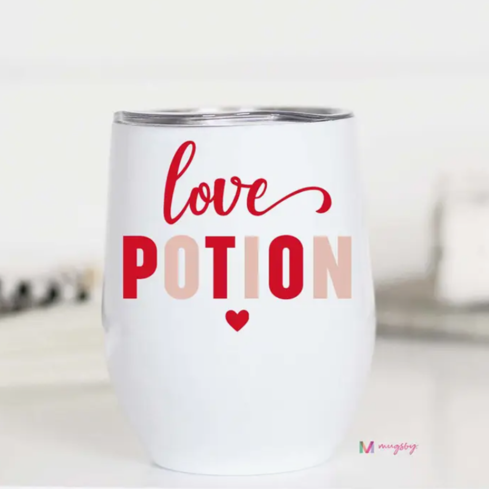 mugsby Love Potion Valentine's Wine Cup