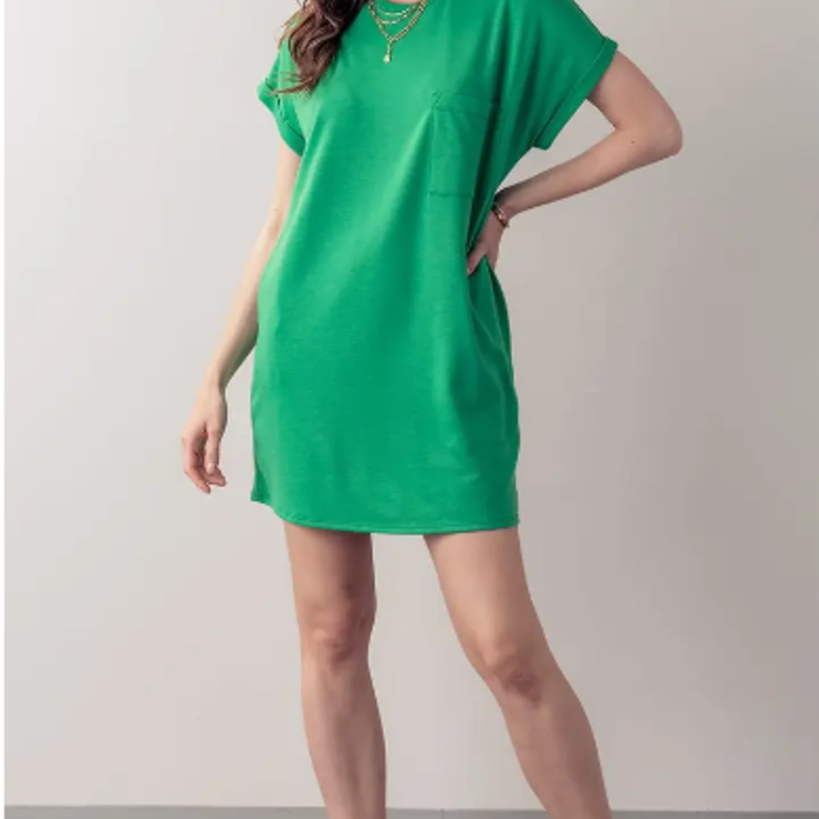 Urban Daizy Short Sleeve Dress with Pockets