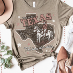 HRTandLUV Take me to Texas Cowboy Graphic Tee