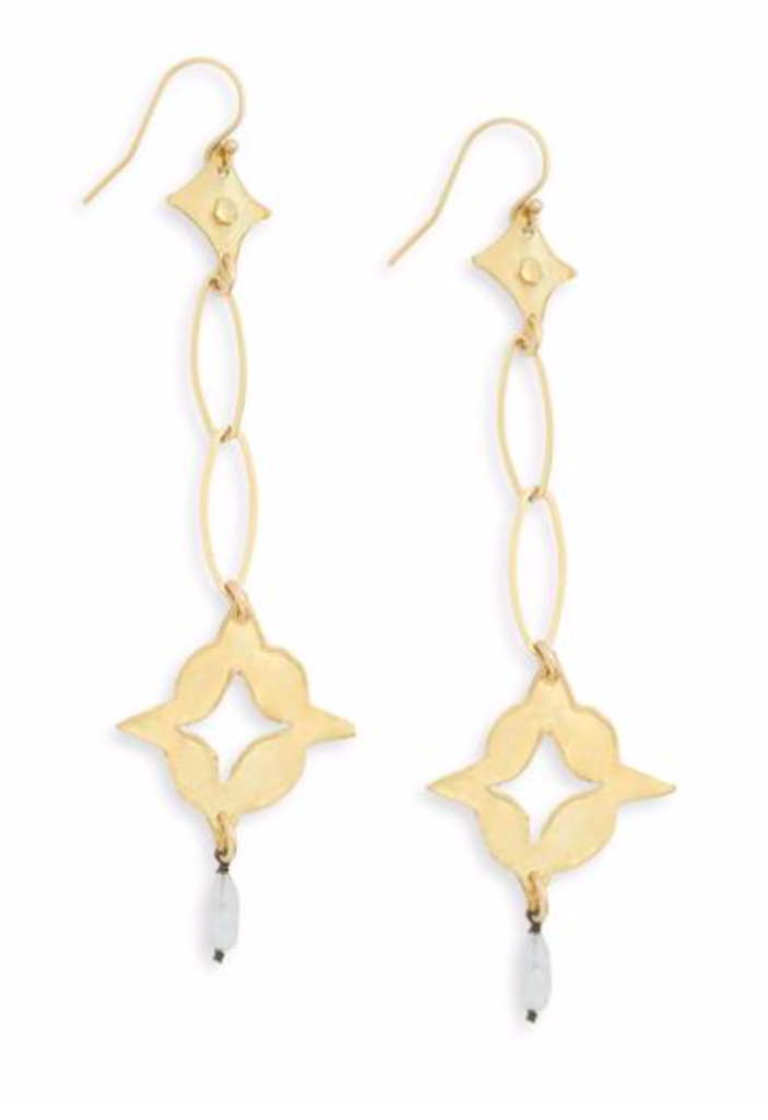Celeste Earrings Gold Filled & Brass