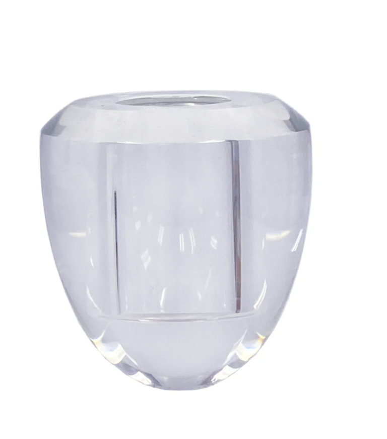 5" Thick Clear Vase