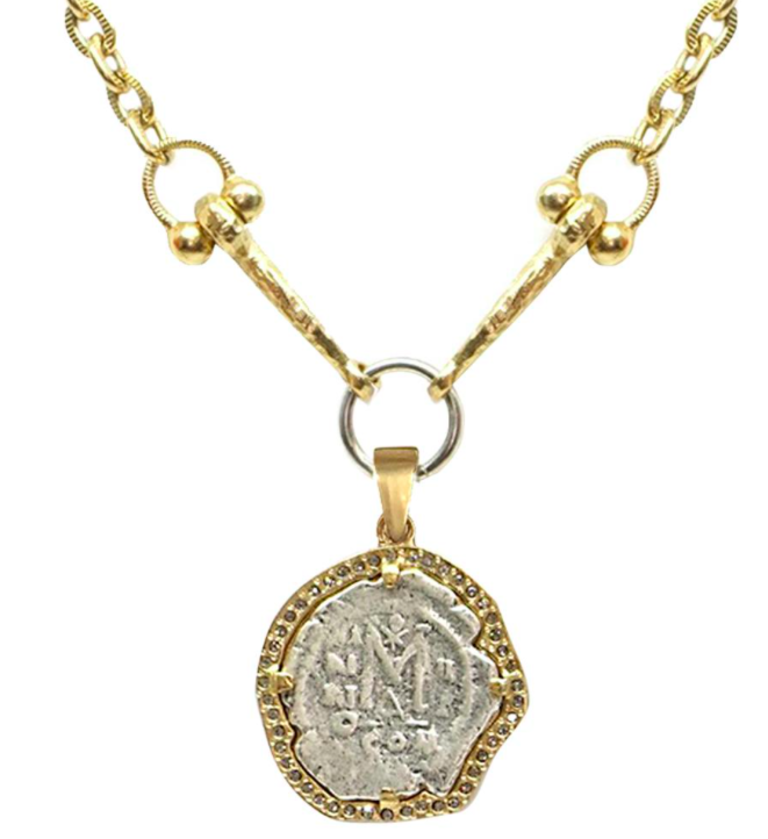 Gold Molat Necklace