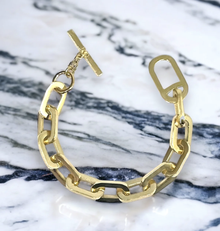 Gold Rico Chain Bracelet |  B373