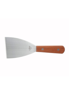 Winco DSC-3 Dough Scraper 6 X 3 Stainless Steel Blade Wood Handle